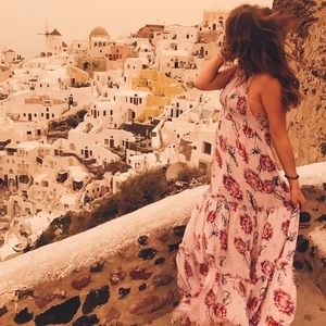 Free people halter dress